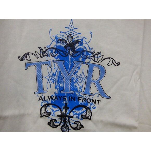 TYR Men’s “Always in Front” Graphic Tee, White, XXL - Picture 7 of 7